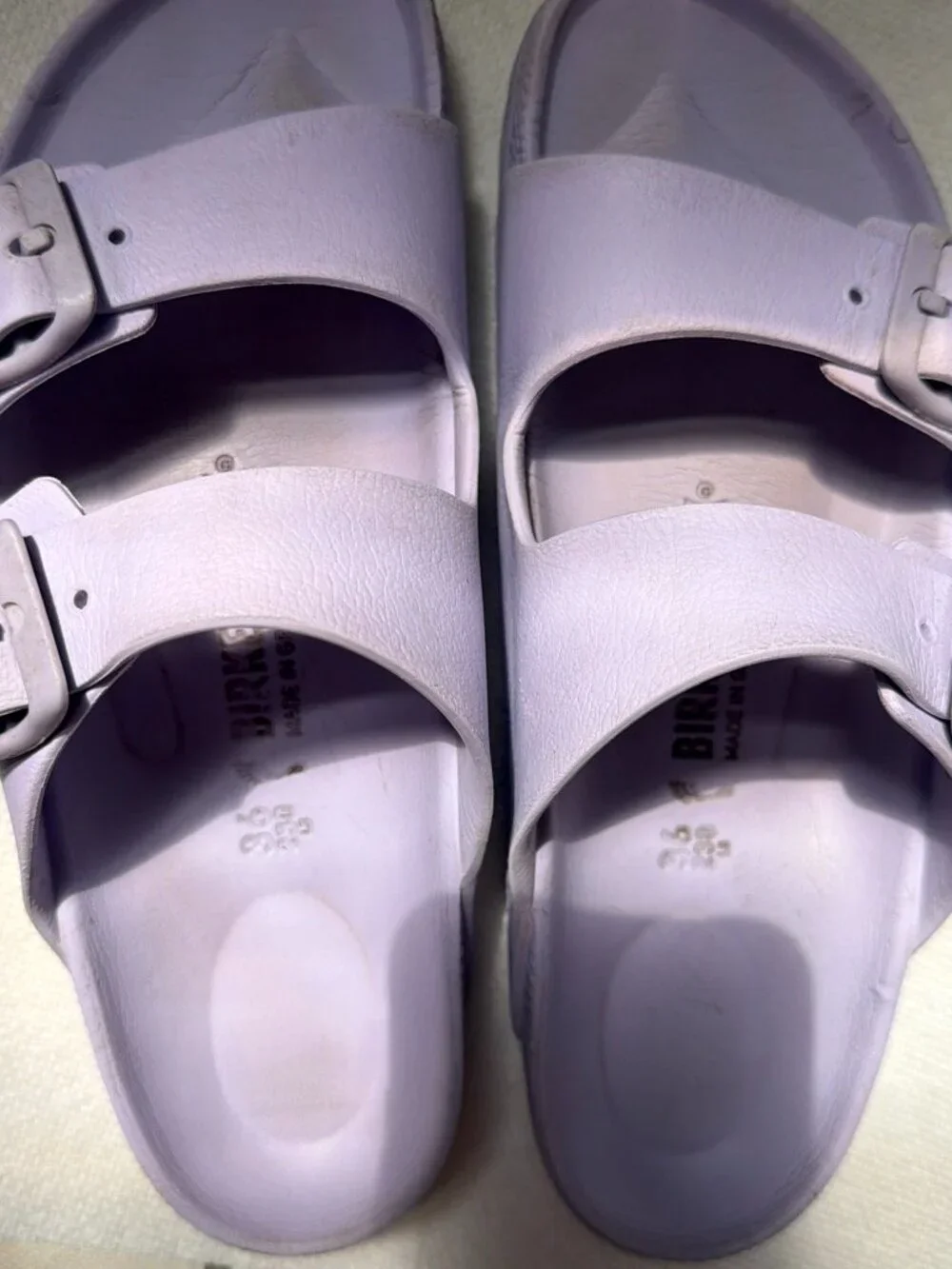 Birkenstock Kids Girls' Purple Sandals size size 36 (230 / L5) Comfort